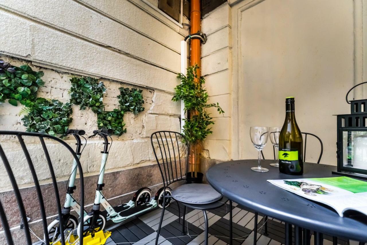 Bpr Vintage Garden Apartment With Terrace & Sauna Boedapest Buitenkant foto